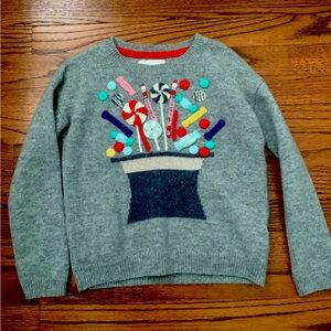 Mini Boden Christmas Sweatsr